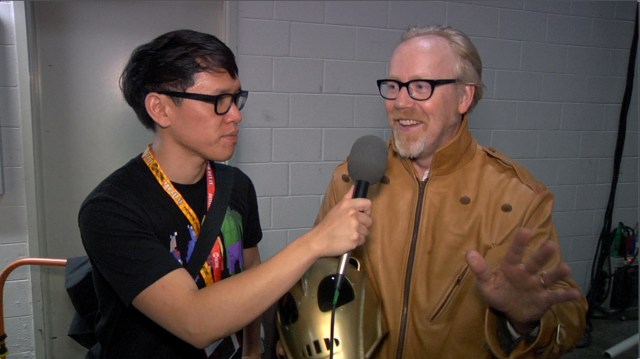 Adam Savage Surprises Fans at Comic-Con 2012