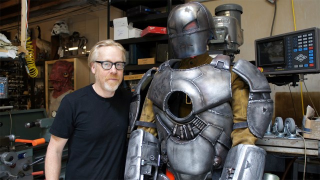 Inside Adam Savage’s Cave: Iron Man Mark I Armor