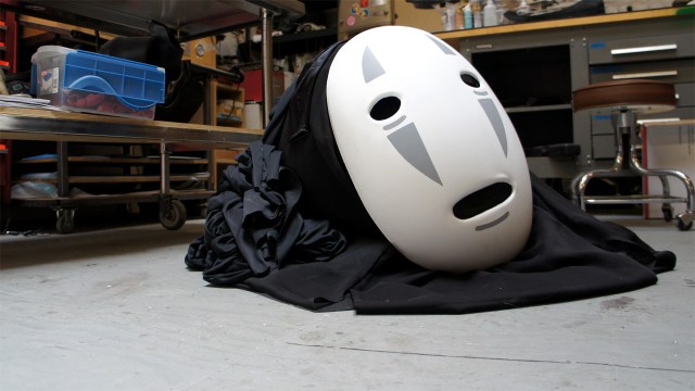 Inside Adam Savage’s Cave: No-Face Cosplay