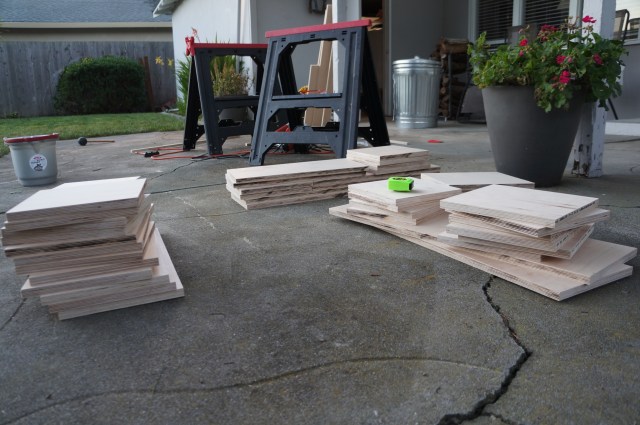 Worklog: Tetris Shelves – Cutting and Assembly