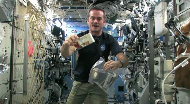 Astronaut Chris Hadfield’s Space Snacks