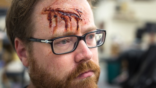 How To Apply a Realistic Bloody Wound or Scar Makeup