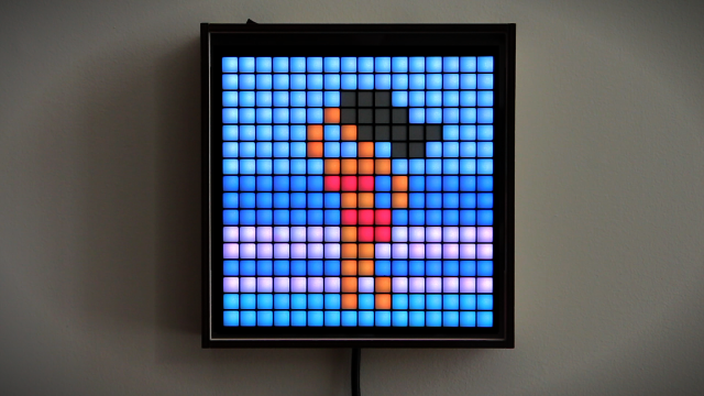 Maker Profile: Jeremy Williams’ LED Pixel Art Game Frame