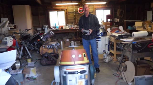 Michael McMaster Builds a Droid for Lucasfilm