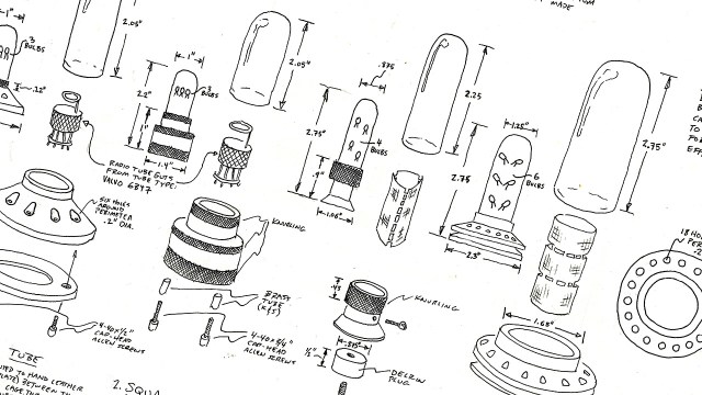 Adam Savage’s Prop Replica Drawings