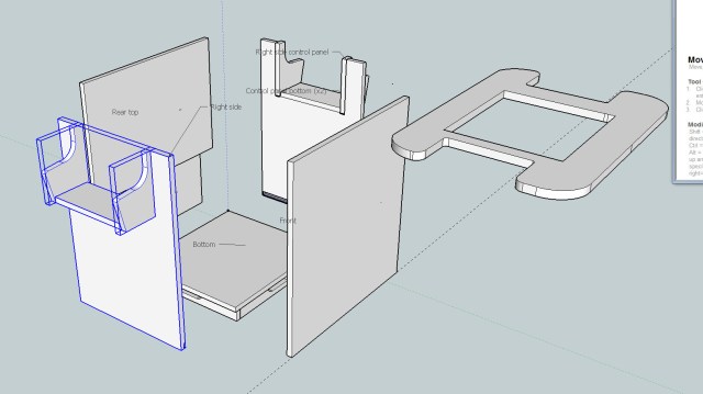 Designing a Custom Arcade Cabinet in Sketchup