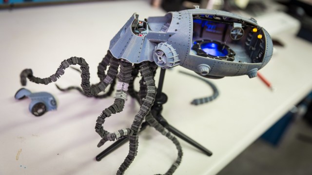 Show and Tell: 3D Printed Steampunk Octopod