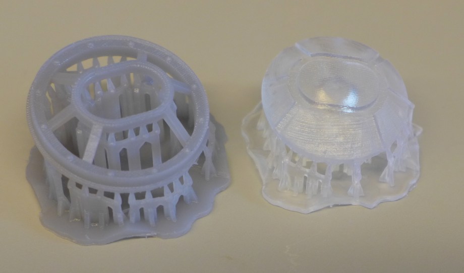 Form 1+ SLA print--about the size of a quarter