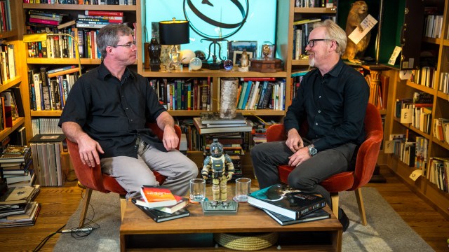 The Talking Room: Adam Savage Interviews  Andy Weir