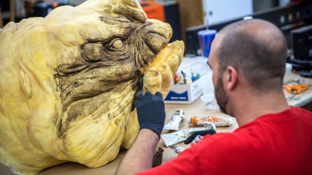 Building the Star Wars Rancor Costume, Part 4