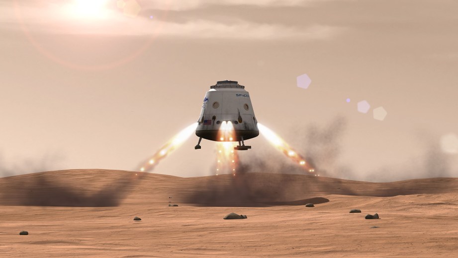SpaceX's 'Red Dragon' capsule concept could be used as a Mars Ascent Vehicle.