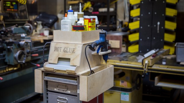 Inside Adam Savage’s Cave: Glue and Paint Carts