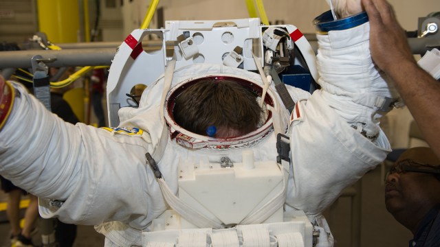 The Joy and Pain of Wearing NASA’s Spacesuits