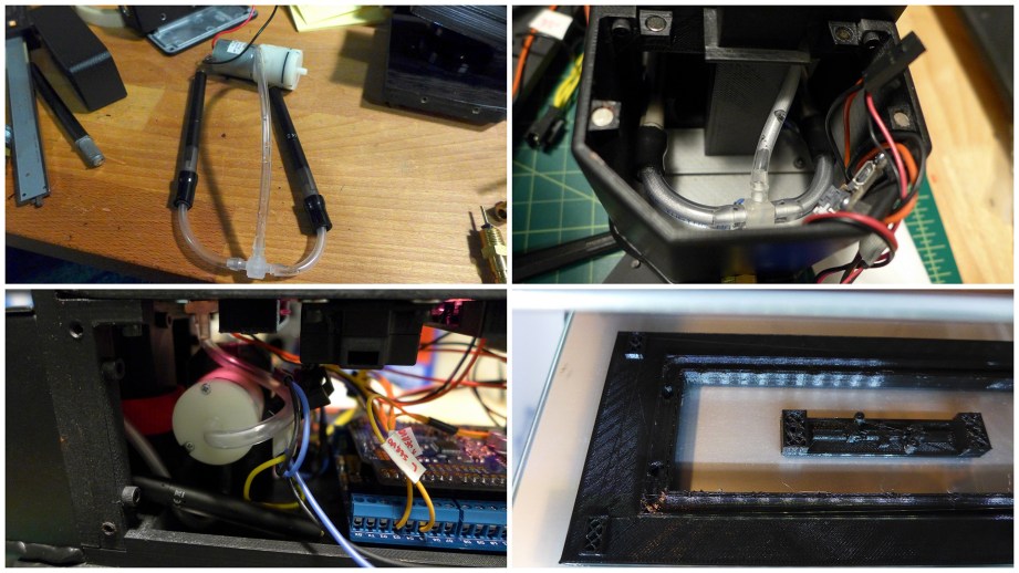 E-cigs attached to air pump - Installed - Smoke pipe mid-print