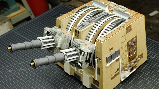 Building a Studio Scale Death Star Laser Tower Model, Part 3