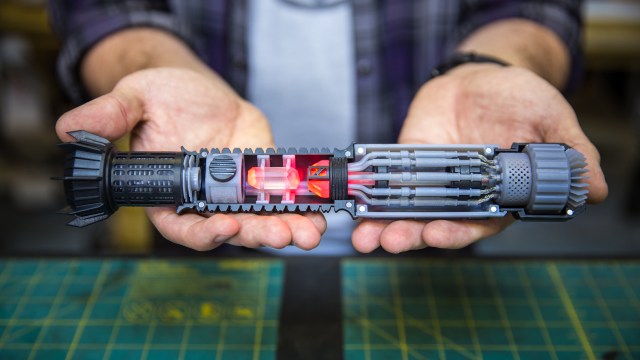 Making a 3D-Printed Sith Lightsaber Kit!