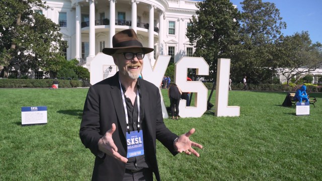 Adam Savage at The White House’s South by South Lawn Festival!