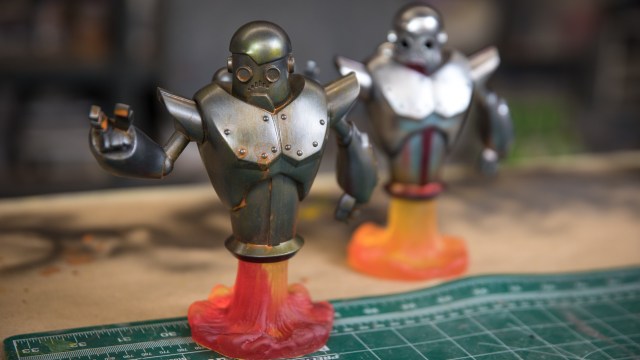 This Old FX Shop: Painting Metal Robots!