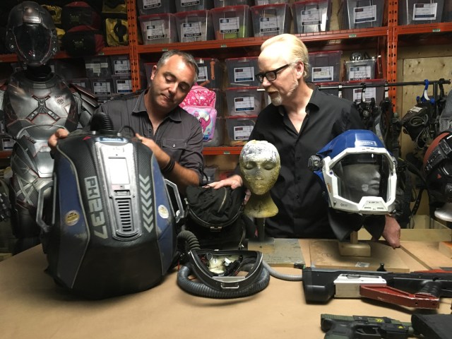 Photo Gallery: Adam Savage Visits the Prop Department of Syfy’s The Expanse