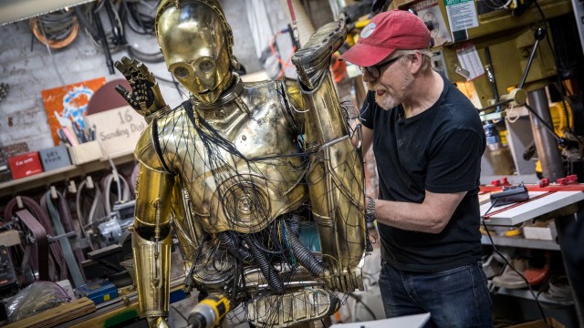 Adam Savage’s One Day Builds: Chewbacca and C-3PO!
