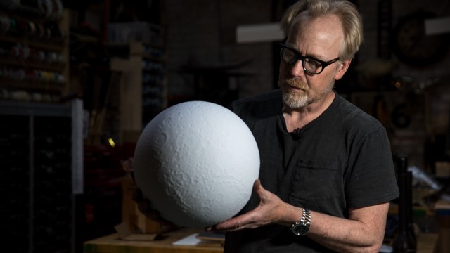 Adam Savage’s New Moon Model Globe