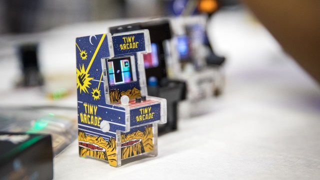 Tiny Circuits’ Playable Arcade Cabinet Kit!