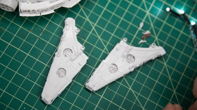 Let’s Build: 1/144 Millennium Falcon, Part 3