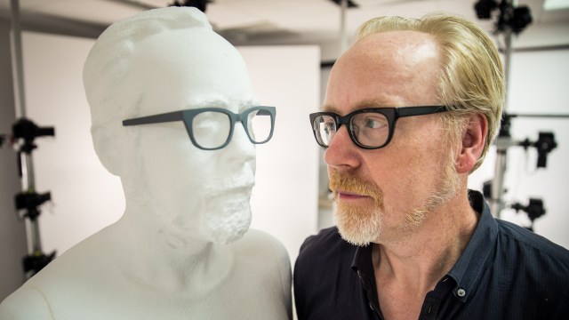 Adam Savage Gets Scanned and Replicated in Foam!