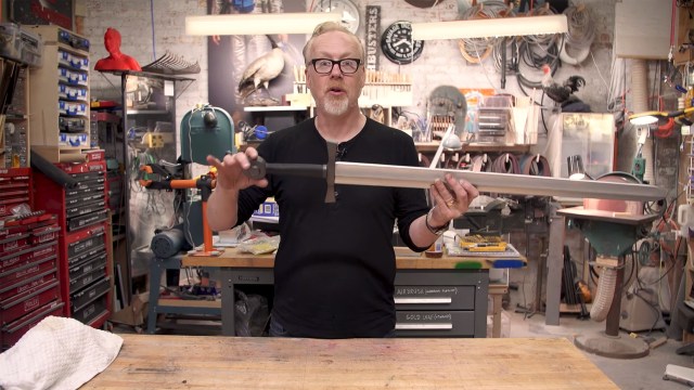 Adam Savage’s One Day Builds: Foam Excalibur Sword!