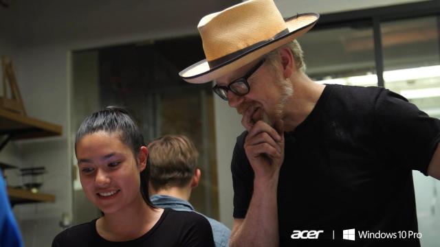 Adam Savage Visits The Crucible Maker Space