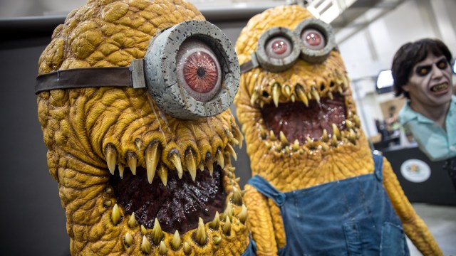 Pat Magee’s Creepy Minion Costumes!