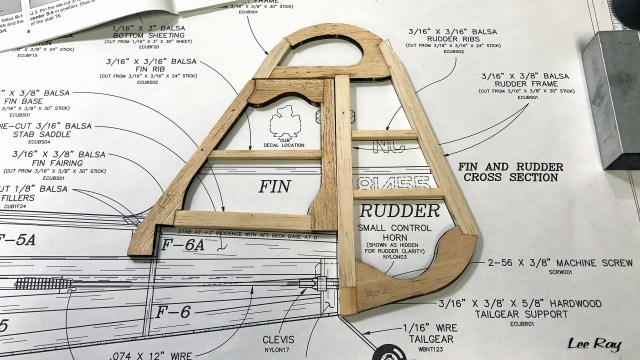 Building a Hobby RC Plane with Balsa Wood