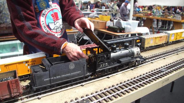 Model Trains with Working Steam Engines!