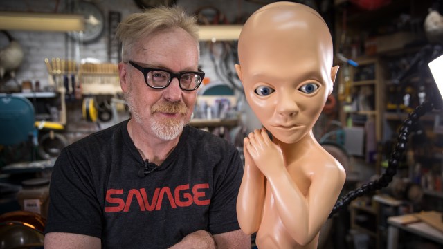 Adam Savage’s Starchild from 2001: A Space Odyssey!