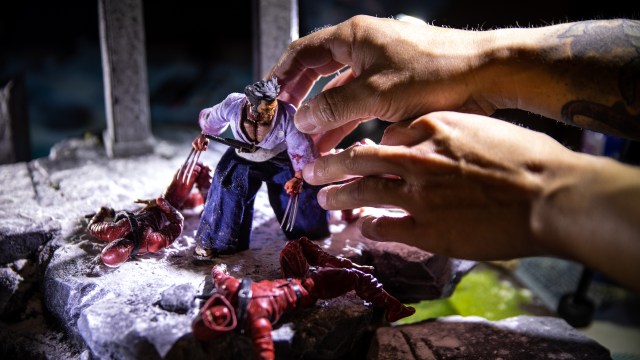 How To Create Snow Effects in Toy Photography