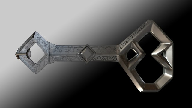 Modeling the Key to Erebor for 3D Printing!