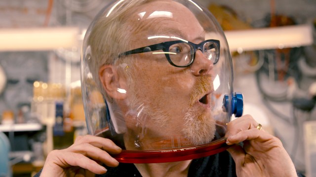 Inside Adam Savage’s Cave: New Spacesuit Hardware!