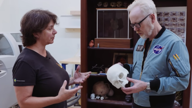 Adam Savage Explores the 3D Printing and Modelmaking Shop at Smithsonian Exhibits!