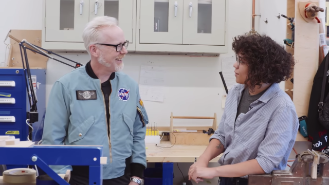 Adam Savage Meets the Youngest Modelmaker at Smithsonian Exhibits