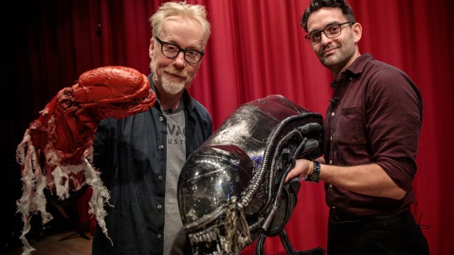 Adam Savage Tours North Bergen High School’s Alien: The Play Artifacts!