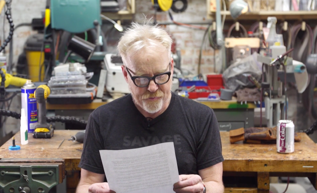 Ask Adam: Regrets About Destroying MythBusters Props