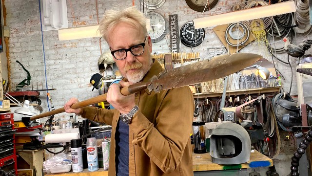 Adam Savage’s Hellboy Spear Replica!