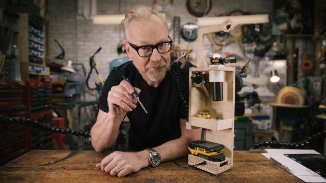 Adam Savage’s One Day Builds: Portable Soldering Station!
