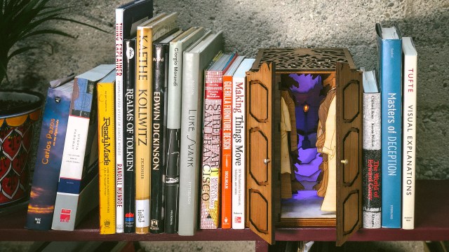 Designing a Book Nook Laser-Cut Kit!