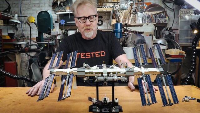 Adam Savage’s One Day Builds: LEGO International Space Station!