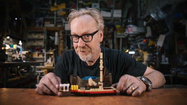 Adam Savage’s Live Builds: LEGO Orca Fishing Boat (from Jaws!)