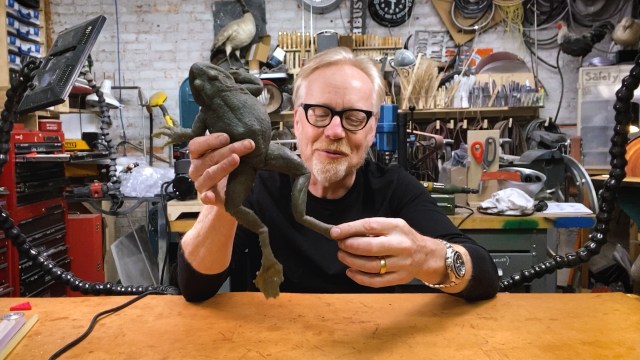 Inside Adam Savage’s Cave: Magnolia Frog Props!