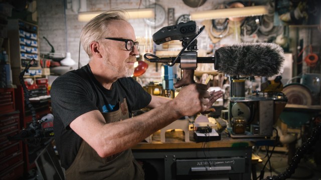 Adam Savage’s One Day Builds: Portable Audio Recorder Rig!