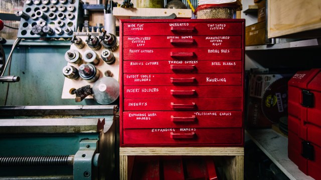Adam Savage’s One Day Builds: Machinist Tool Drawers!