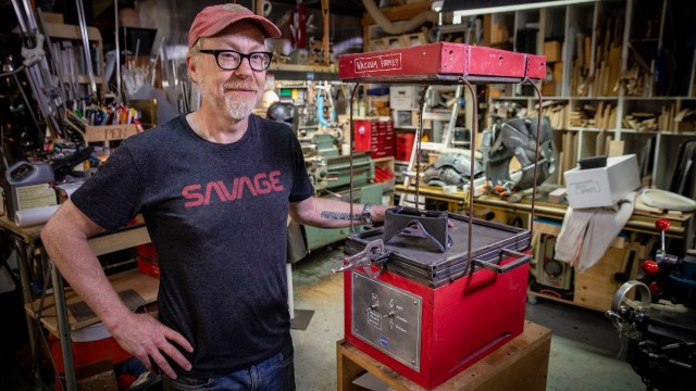 Adam Savage’s One Day Builds: Ghostbusters Ecto Goggles + Vacuum Former Rebuild!